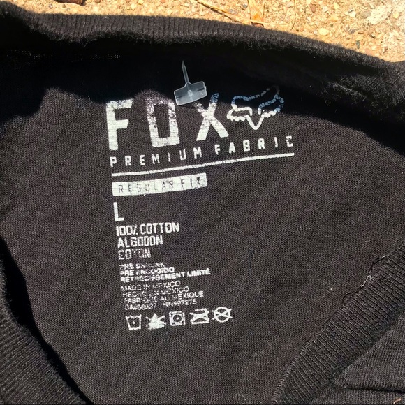 FOX Racing Logo T-Shirt - L/G - Picture 4 of 4